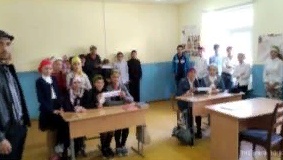 Мероприятие посвященное Дню солидарности в борьбе с терроризмом в МКОУ «Нахадинская СОШ»