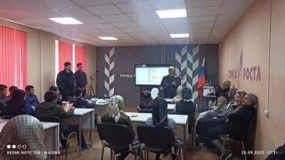 Военно-патриотическое мероприятие с учащимися 6-9 классов