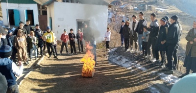 Отчёт о проведении Месячника пожарной безопасности в МКОУ «Нахадинская СОШ» имени А. М. Расулова
